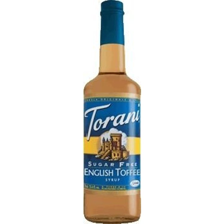 TORANI SUGAR FREE ENGLISH TOFFEE SYRUP