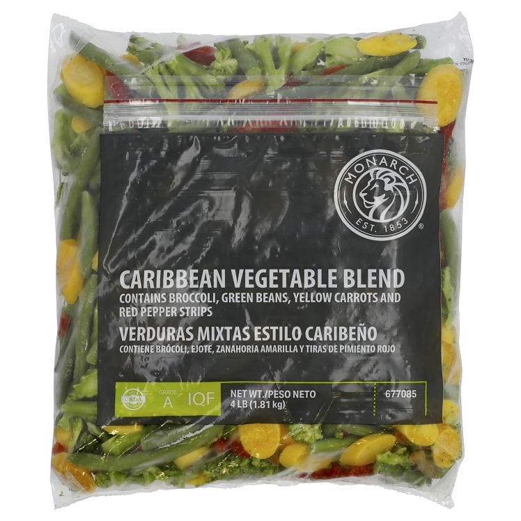 MONARCH CARIBBEAN VEGETABLE BLEND CULINARY CUT