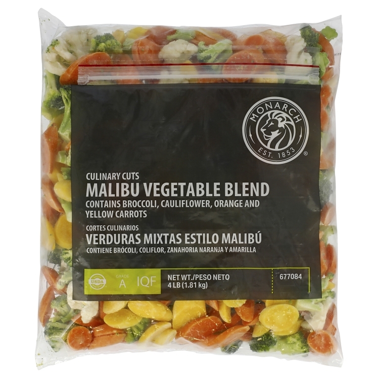 MONARCH MALIBU VEGETABLE BLEND