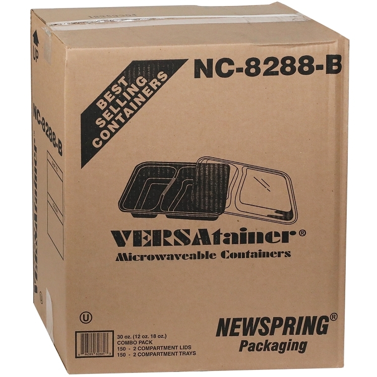 NEWSPRING 30 OZ 2 COMPARTMENT PLASTIC CONTAINER