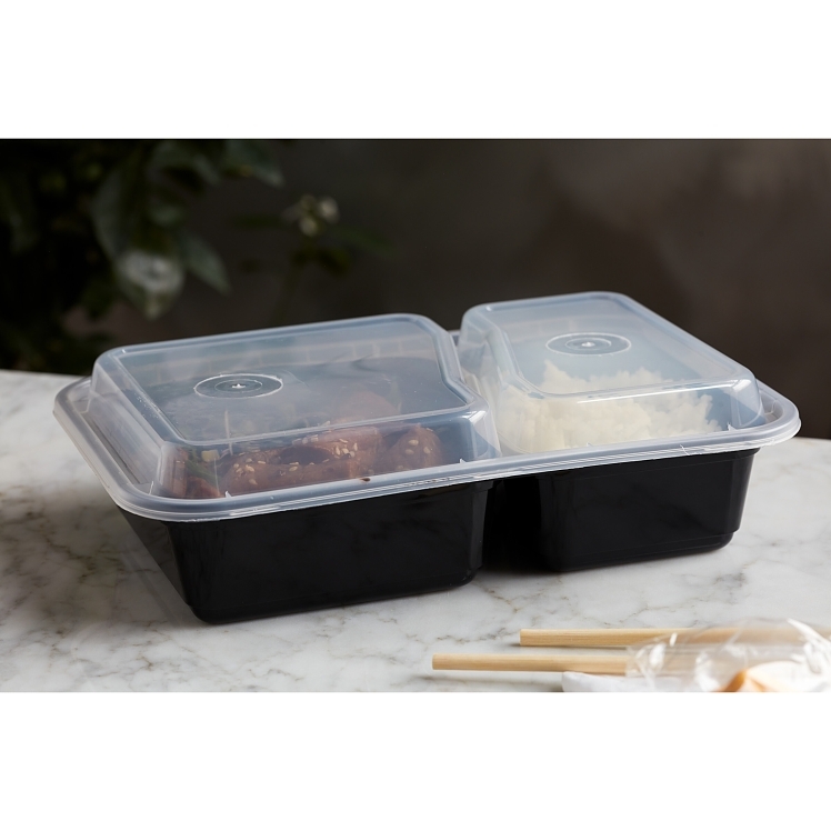 NEWSPRING 30 OZ 2 COMPARTMENT PLASTIC CONTAINER