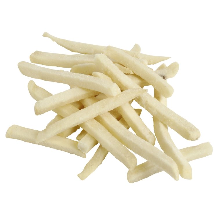 MONARCH FROZEN EXTRA LONG FANCY CLEAR COATED STRAIGHT CUT FRENCH FRIES 3/8 INCH