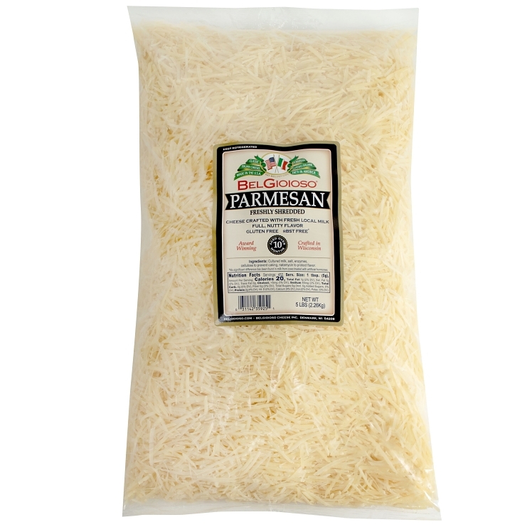 BELGIOIOSO BAGGED SHREDDED PARMESAN CHEESE