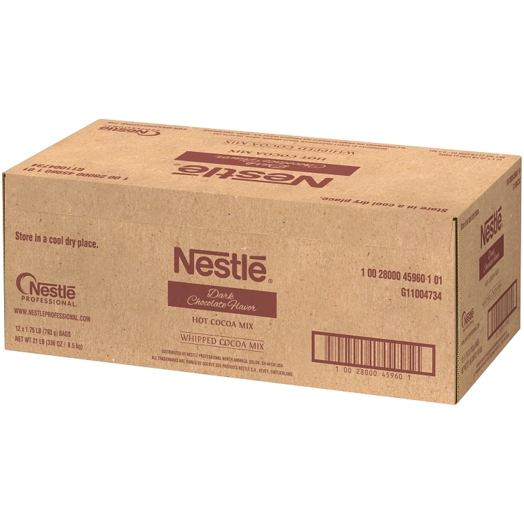 NESTLE COCOA MIX HOT CHOCOLATE DARK POWDER BAG