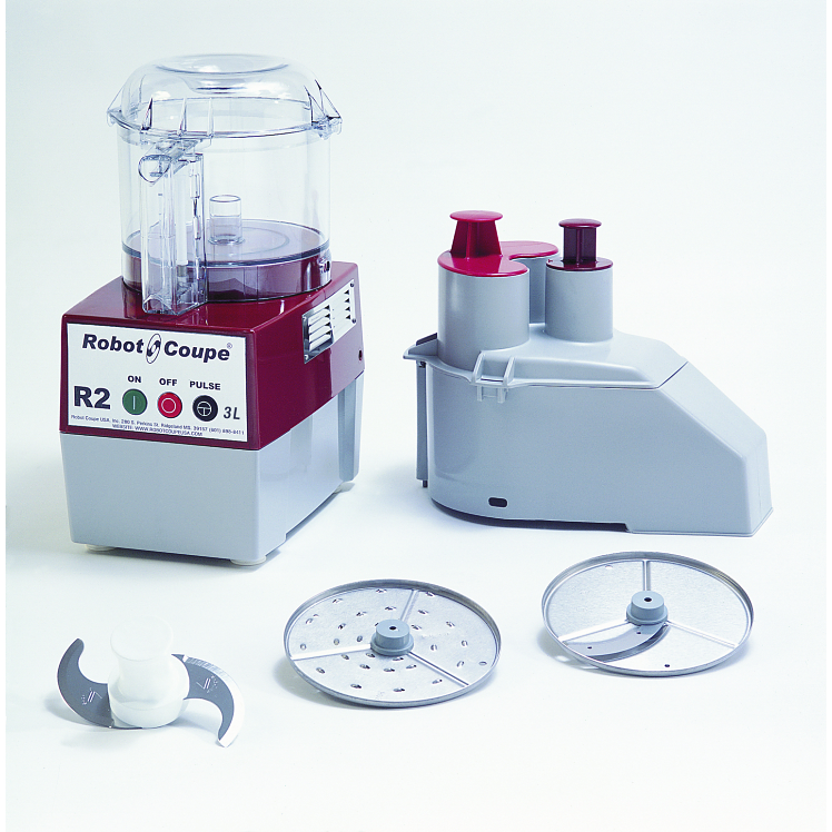 ROBOT COUPE FOOD PROCESSOR, CONTINUOUS FEED 3 QUART POLY