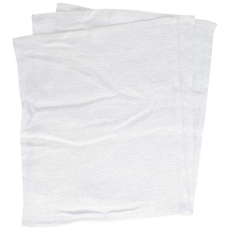 SUPERIOR / CES 100% COTTON BAR TOWEL 16X19 WHITE