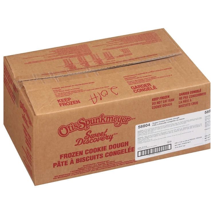 DOUGH, CKY BUTR SUGAR FZN