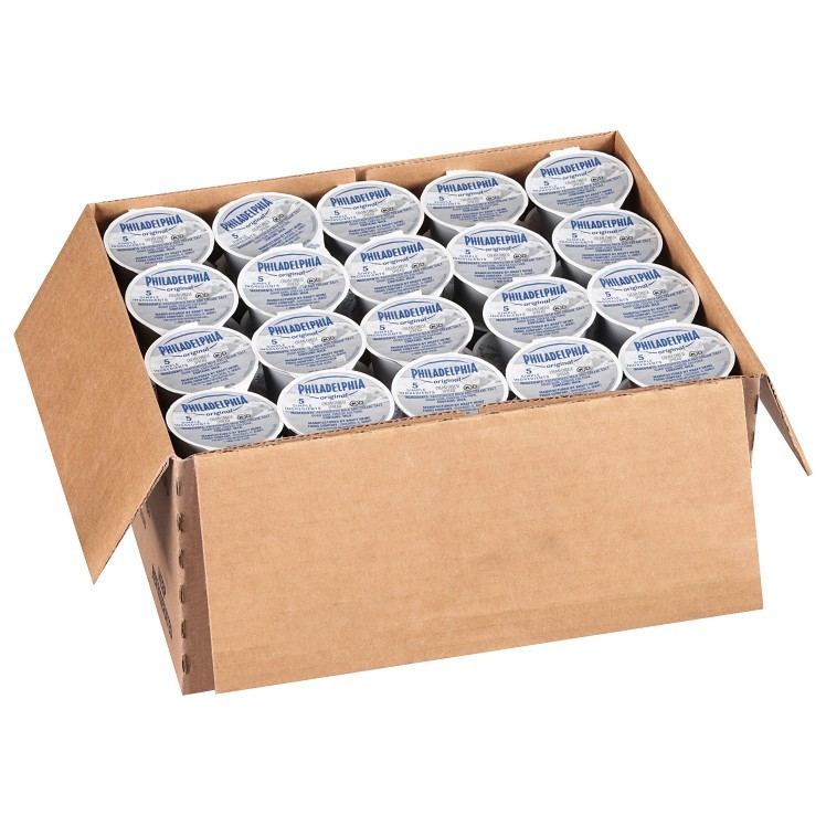 PHILADELPHIA CREAM PLAIN SPREAD SINGLE SERVE CUPS