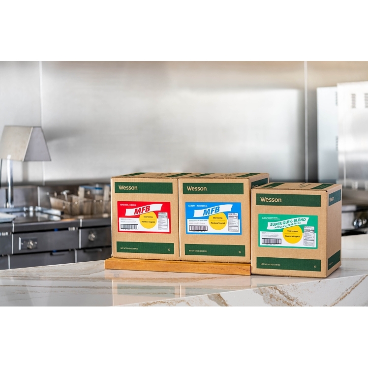 WESSON SHORTENING VEGETABLE FRYING & BAKING