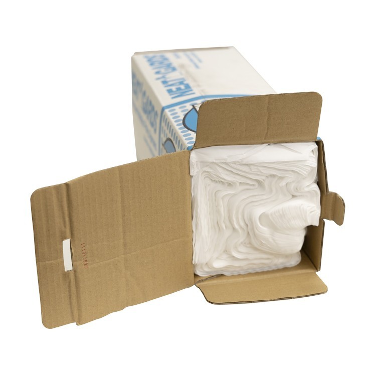NEATGARDS HEAVY DUTY POLY 28 X 46 IN EMBOSSED WHITE APRON