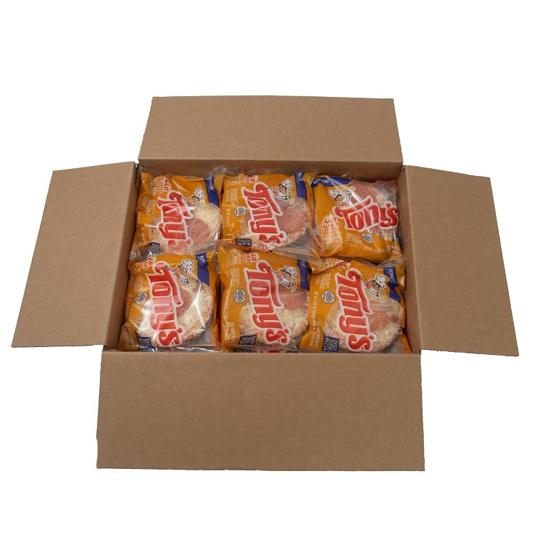 TONY'S PIZZA PEPPERONI ROUND 5 INCH INDIVIDUALLY WRAPPED FROZEN