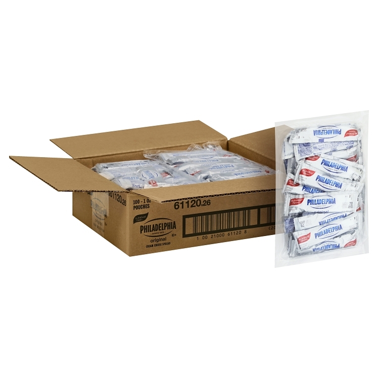 PHILADELPHIA CREAM CHEESE SINGLE SERVING PACKETS