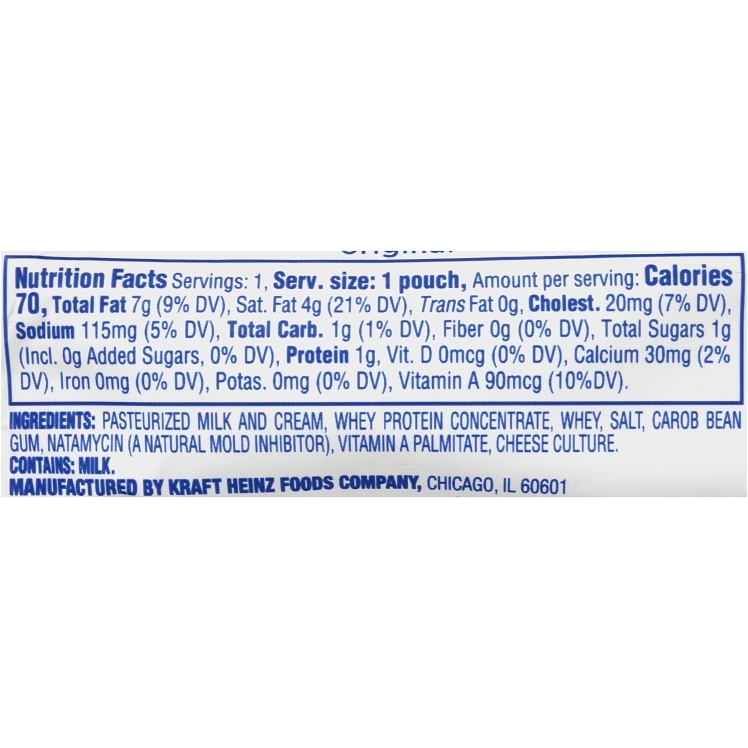 PHILADELPHIA CREAM CHEESE SINGLE SERVING PACKETS