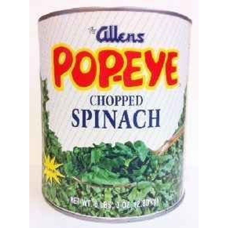 POPEYE CHOPPED SPINACH CAN