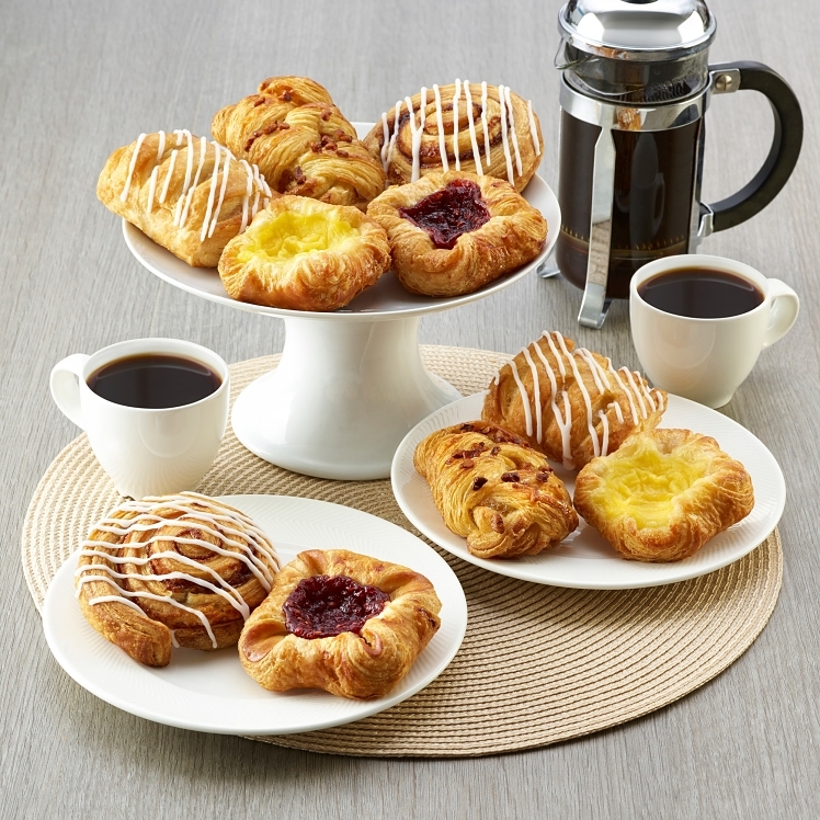 SCHULSTAD ROYAL DANISH PASTRY DOUGH DANISH ASSORTED MINI PRE-PREPARED
