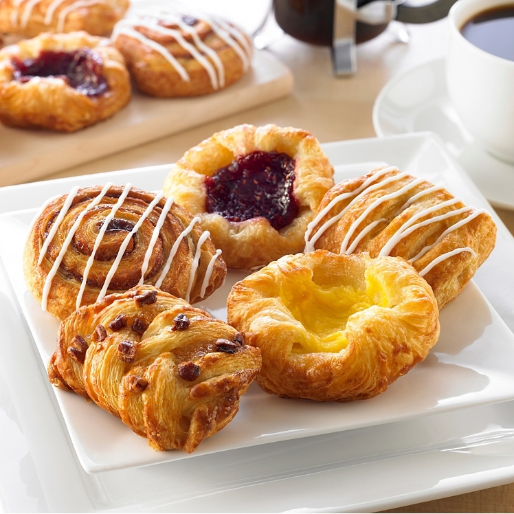 SCHULSTAD ROYAL DANISH PASTRY DOUGH DANISH ASSORTED MINI PRE-PREPARED