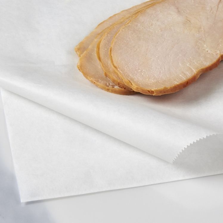 MONOGRAM 15X10.75 WHITE INTERFOLD DELIWRAP PAPER