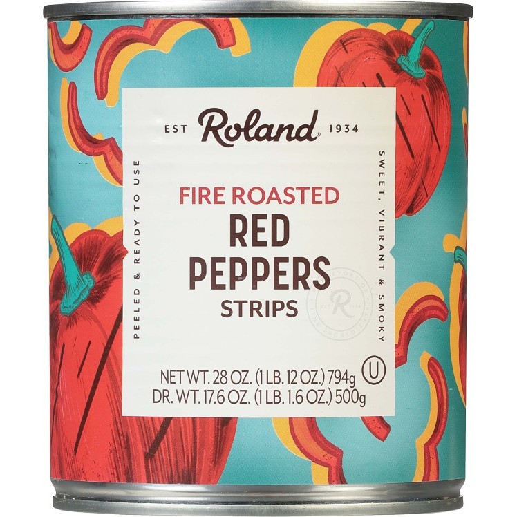 ROLAND STRIP ROASTED RED BELL PEPPER