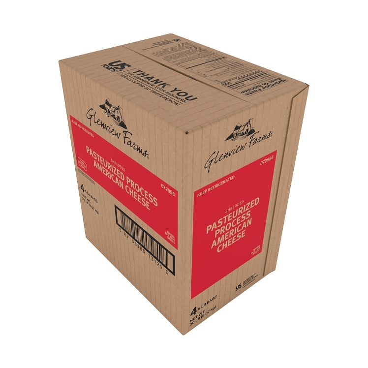 GLENVIEW FARMS PROCESSED AMERICAN CHEESE FEATHER SHRED
