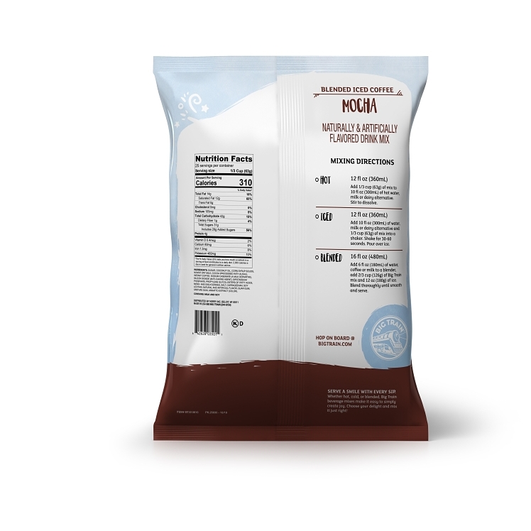 BIG TRAIN SMOOTHIE MIX MOCHA