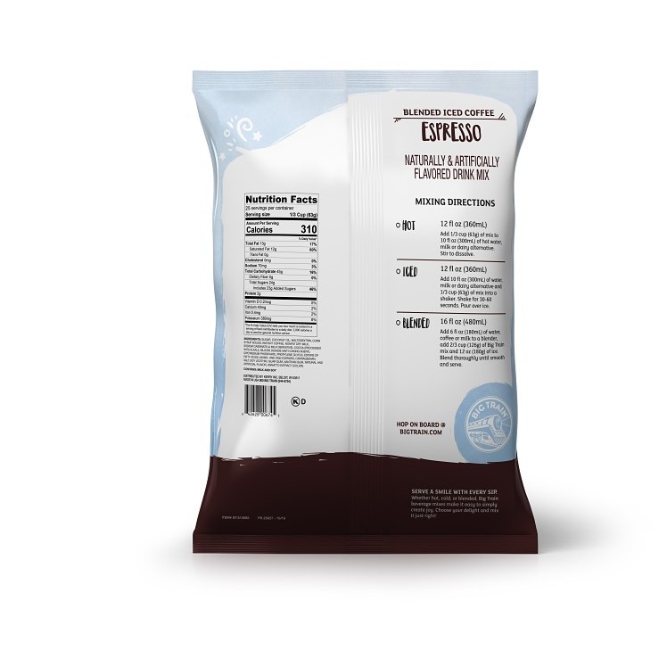BIG TRAIN SMOOTHIE MIX ESPRESSO BLEND
