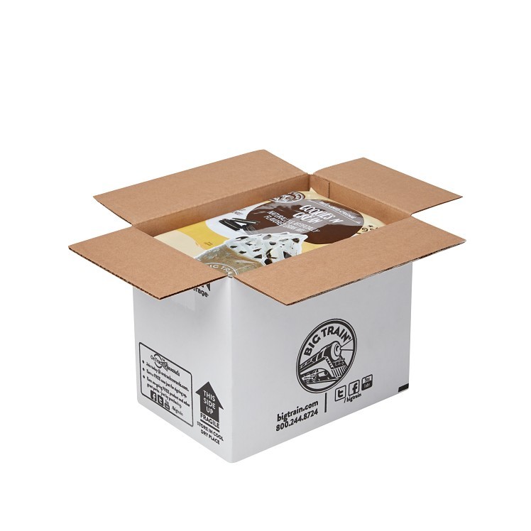 BIG TRAIN SMOOTHIE MIX VANILLA BEAN COFFEE-FREE SMOOTHIE MIX