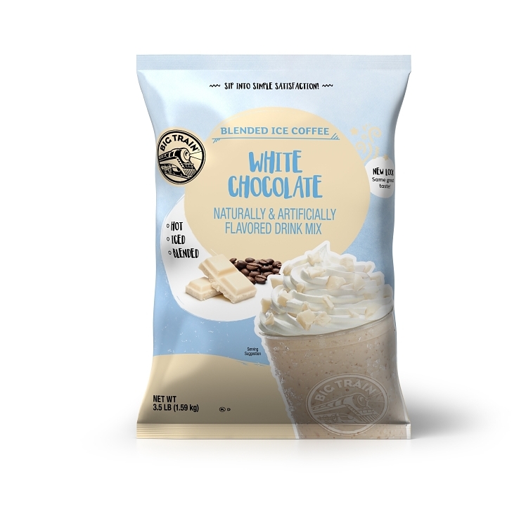 BIG TRAIN SMOOTHIE MIX WHITE CHOCOLATE LATTE