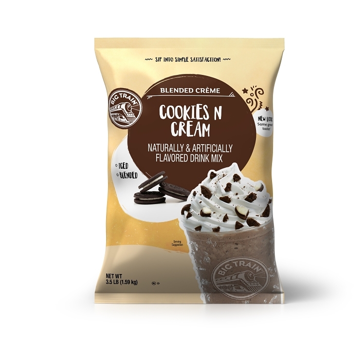 BIG TRAIN SMOOTHIE MIX COOKIES AND CREAM