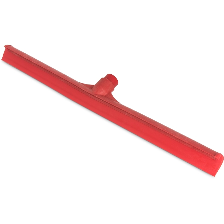CARLISLE FOODSERVICE PRODUCTS SQUEEGEE FLOOR 24 INCHES RUBBER RED