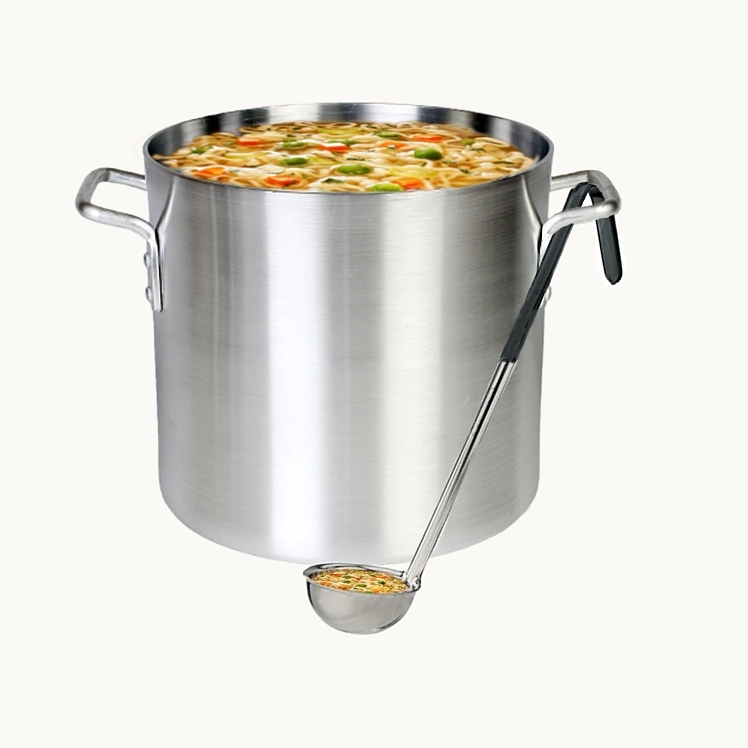 VALU PLUS LADLE SERVING 12 OUNCE 18/8 STAINLESS STEEL 1 PIECE