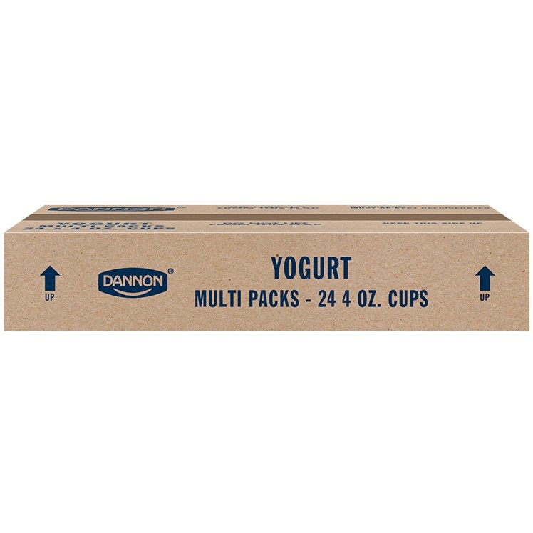 DANNON ACTIVIA YOGURT ASSORTED STRAWBERRY & PEACH