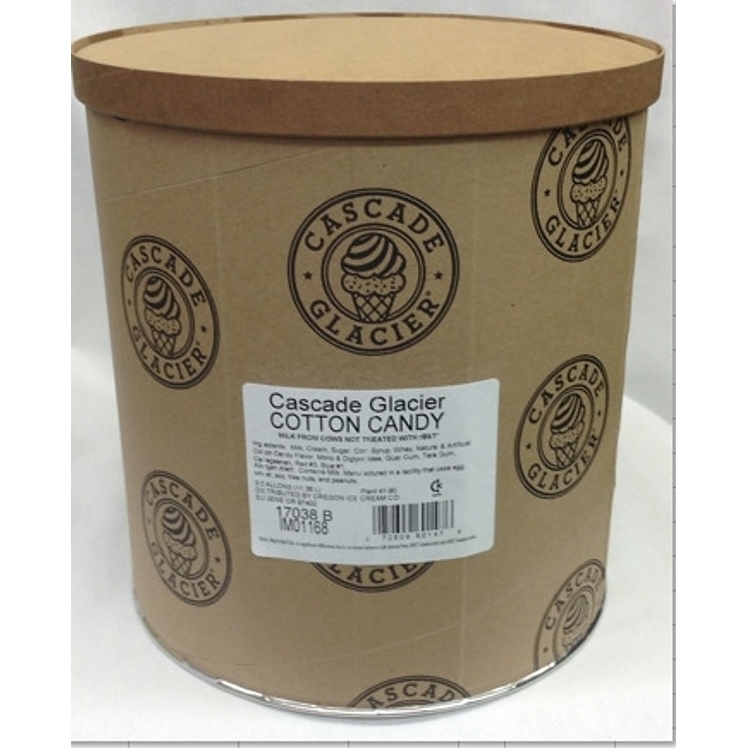 CASCADE GLACIER ICE CREAM COTTON CANDY