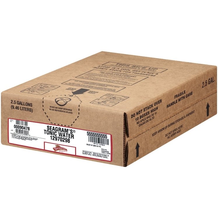 SEAGRAM'S TONIC WATER