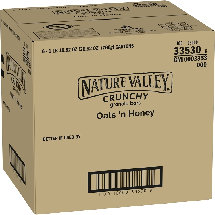 NATURE VALLEY SNACK BAR OAT 'N HONEY GRANOLA