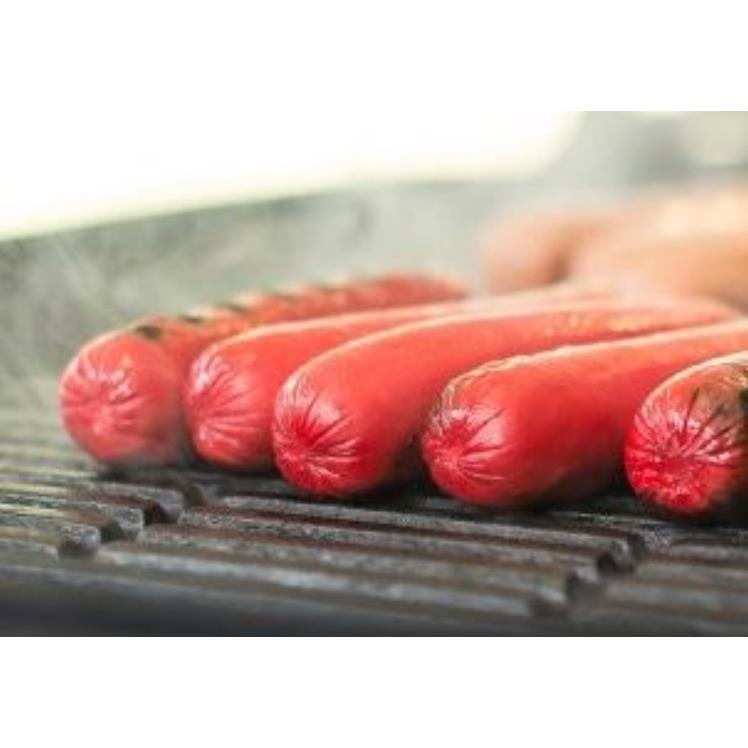 SCHWAB MEATS CO BEEF AND PORK HOT DOGS 6 INCH (6 PER LB)
