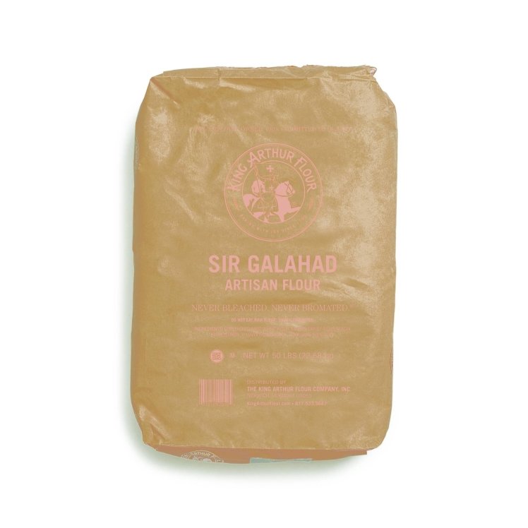 SIR GALAHAD ALL-PURPOSE UNBLEACHED WHEAT FLOUR 50 LB