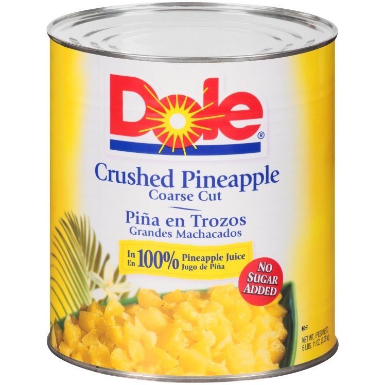 DOLE PACKAGED DOLE CRUSHED PINEAPPLE IN JUICE