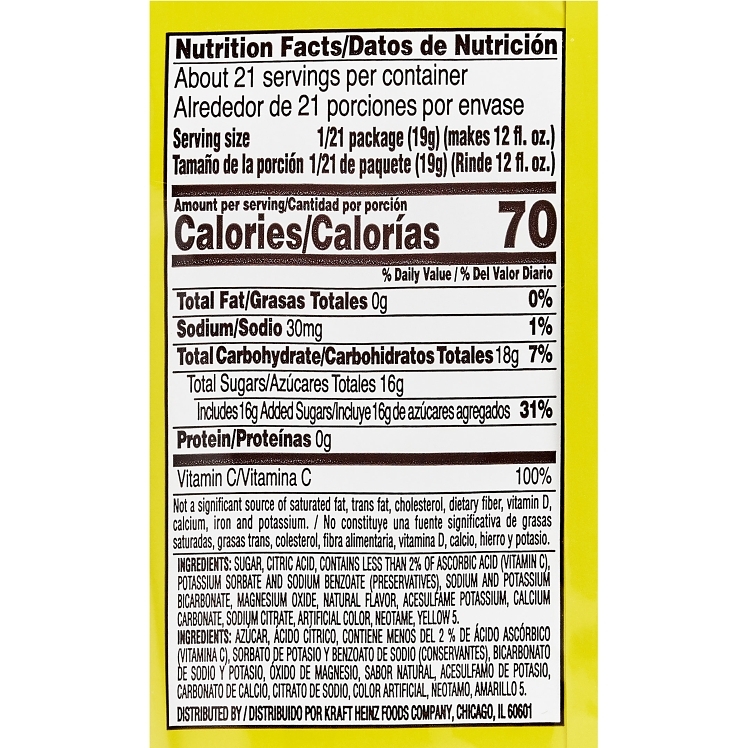 COUNTRY TIME LEMONADE DRINK MIX