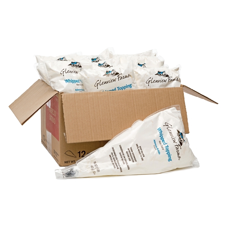 GLENVIEW FARMS TOPPING WHIPPED NONDAIRY BAG FROZEN