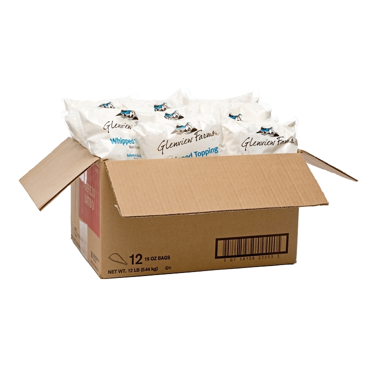 GLENVIEW FARMS TOPPING WHIPPED NONDAIRY BAG FROZEN