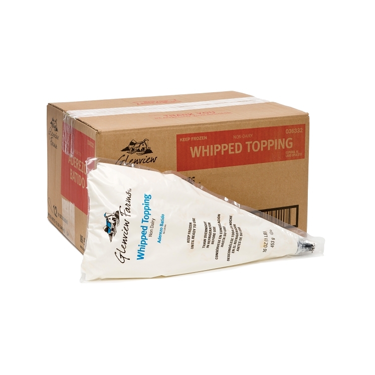 GLENVIEW FARMS TOPPING WHIPPED NONDAIRY BAG FROZEN