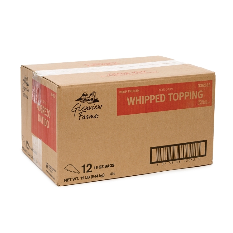 GLENVIEW FARMS TOPPING WHIPPED NONDAIRY BAG FROZEN