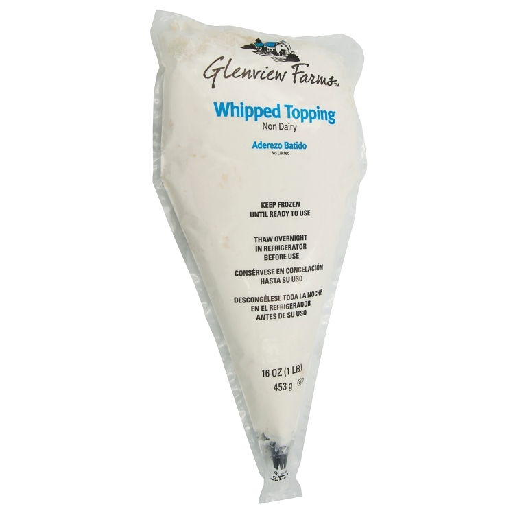 GLENVIEW FARMS TOPPING WHIPPED NONDAIRY BAG FROZEN