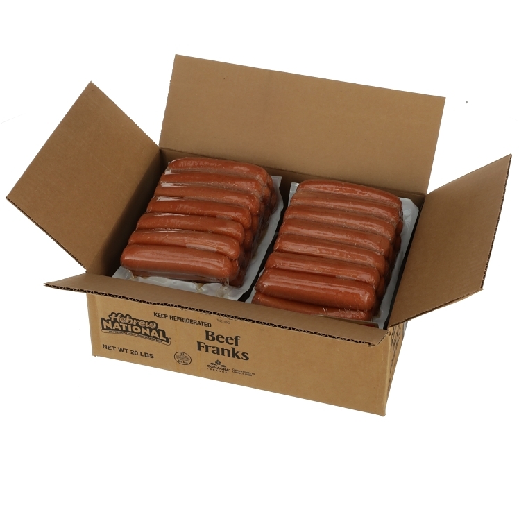 HEBREW NATIONAL KOSHER SKINLESS HOT DOG 6 INCH 4/1