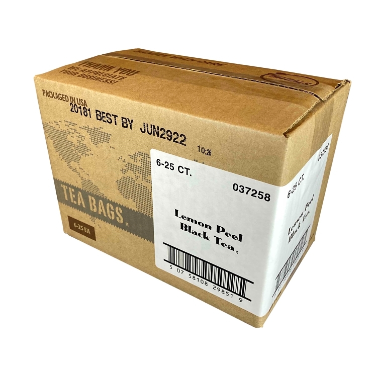 RITUALS TEA BAG HOT BLACK LEMON PEEL