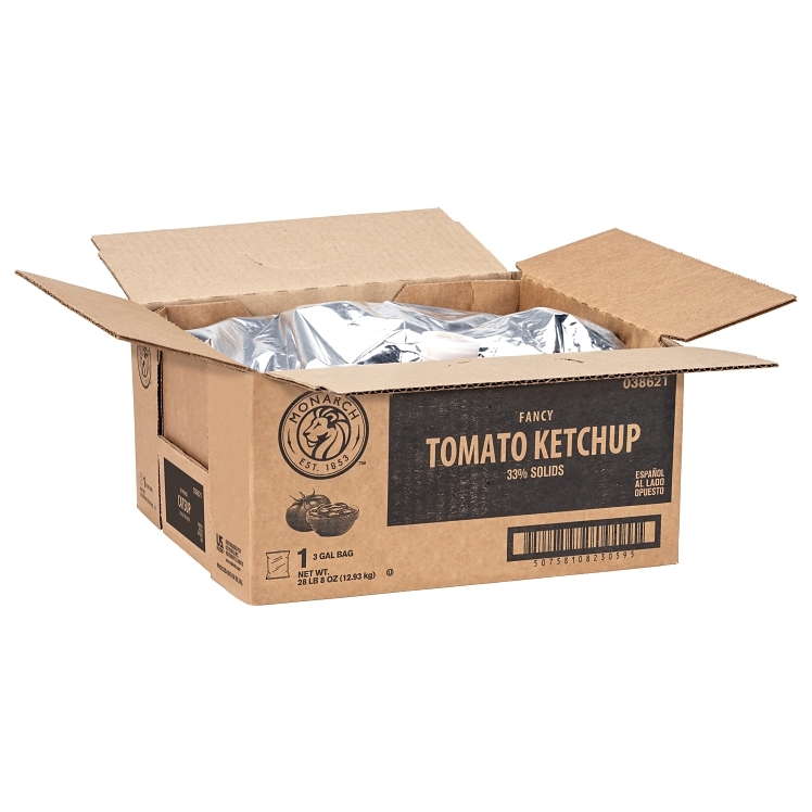 MONARCH-D KETCHUP TOMATO FANCY 33% BAG IN BOX
