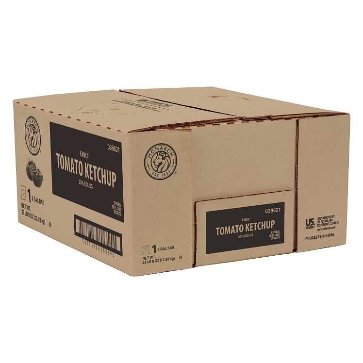 MONARCH-D KETCHUP TOMATO FANCY 33% BAG IN BOX
