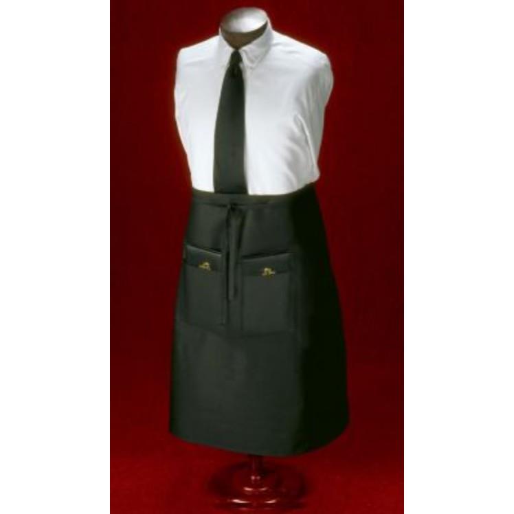 SUPERIOR / CES APRON BISTRO BLACK 2 PACKET