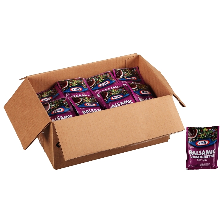 KRAFT SIGNATURE BALSAMIC VINAIGRETTE DRESSING PACKETS