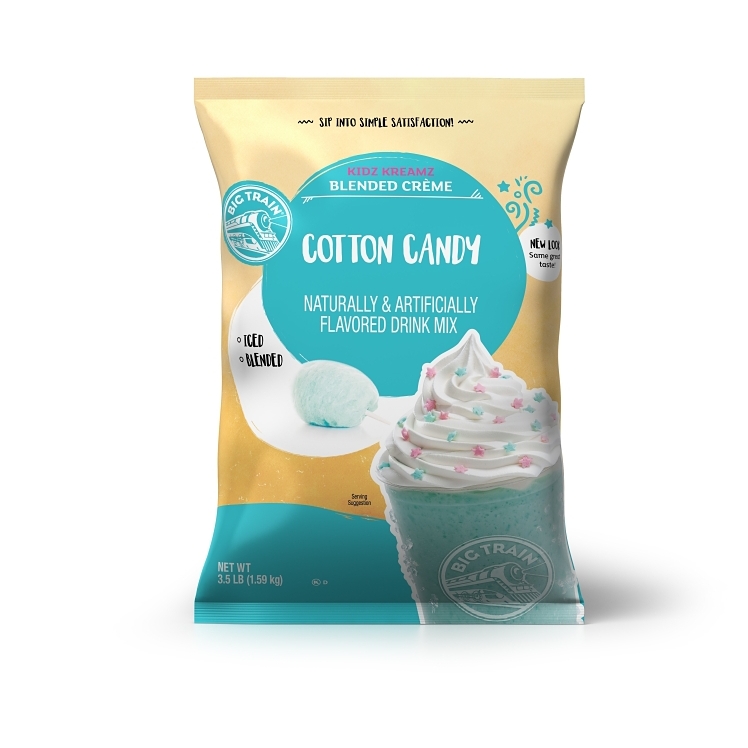 BIG TRAIN SMOOTHIE MIX COTTON CANDY